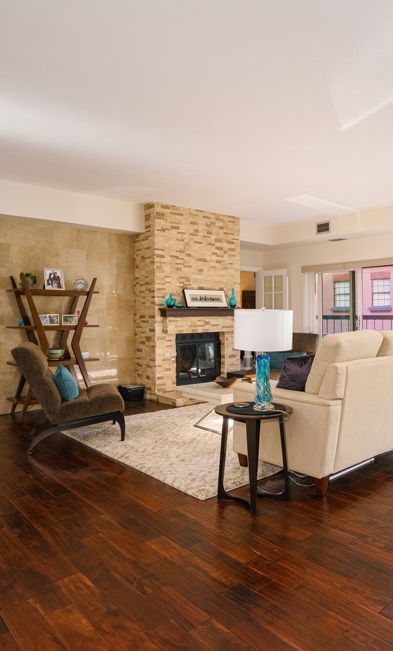 Warm family interior living room in Cairo